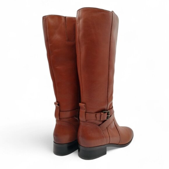Naturalizer Women's Size 8.5 Rena Ciderspice Wide Calf Knee High Riding Boot - Picture 7 of 16